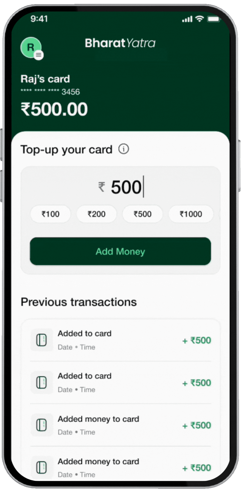 Card Purchase