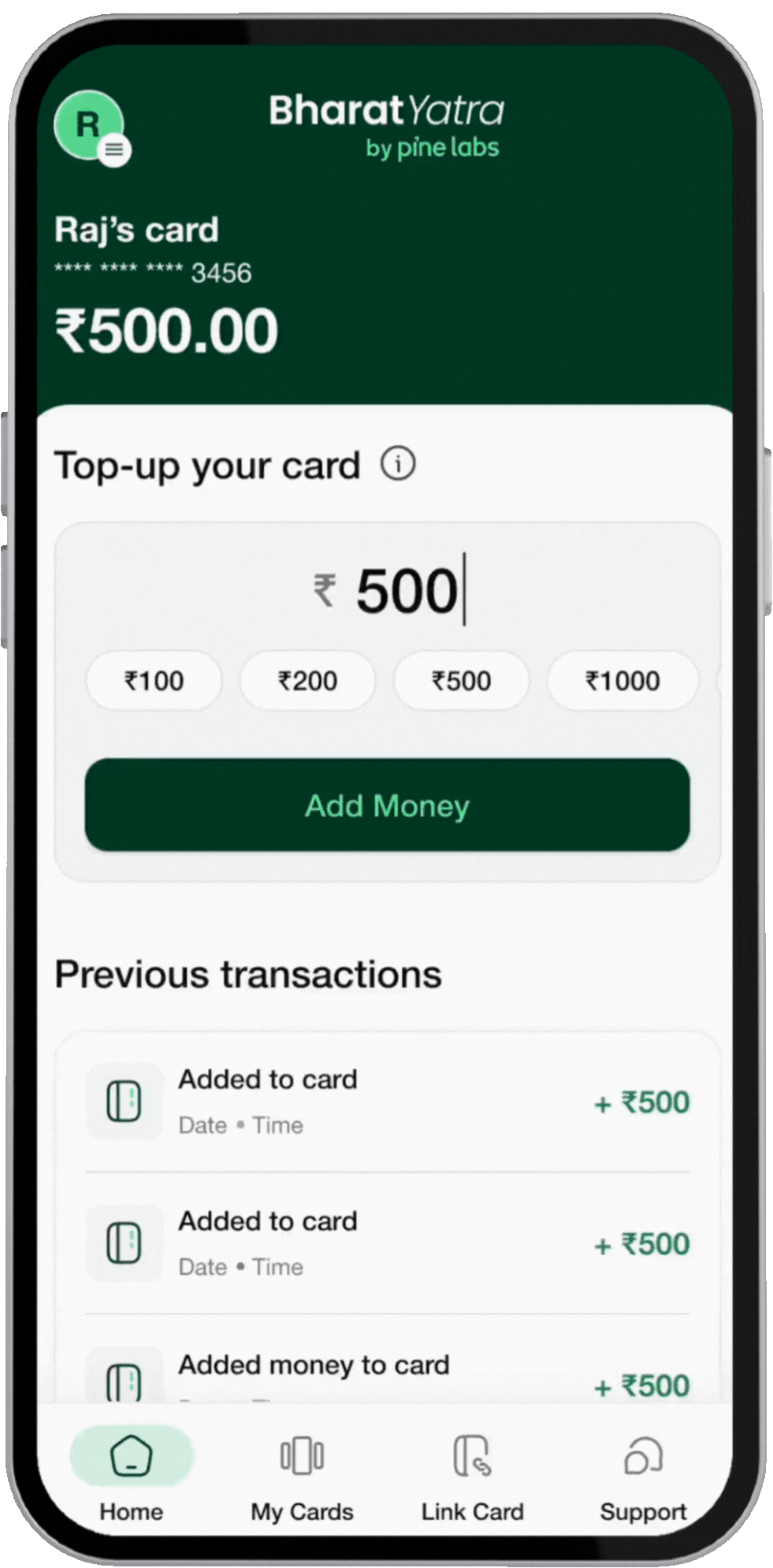 Bharat Yatra App Onboarding